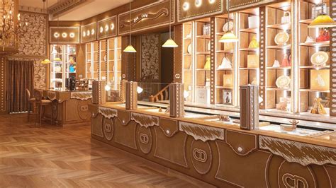 dior gingerbread cafe.